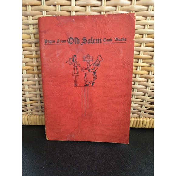 Other - Vintage‎ 1945 Salem Cookbook Recipes Pages From The Old Winston Salem NC Book